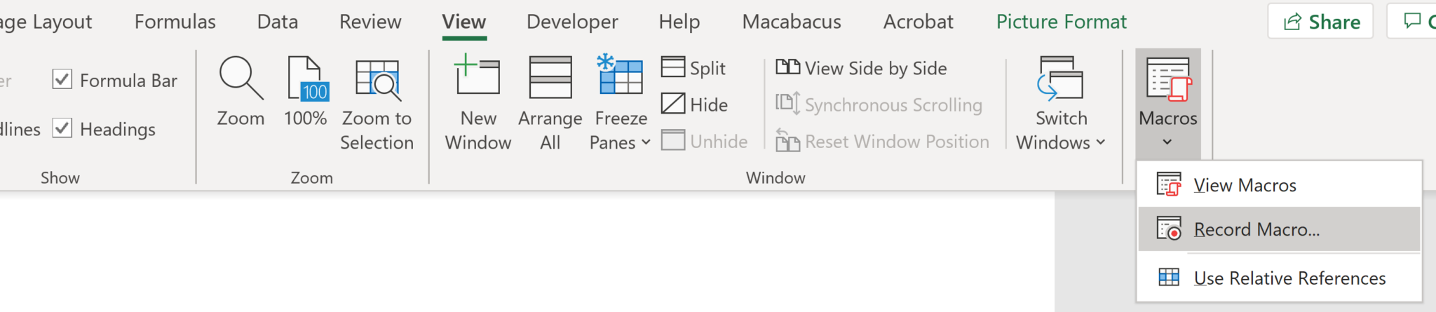 What are Excel Macros? image 1
