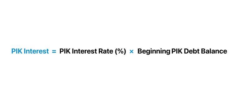 PIK Interest Formula (Paid-in-Kind)