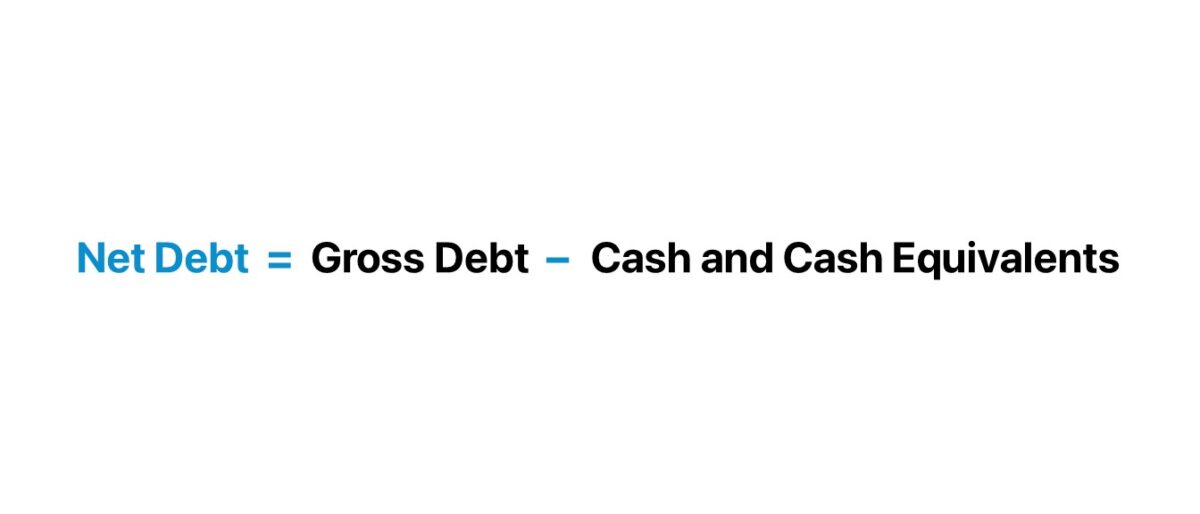 Net Debt Formula