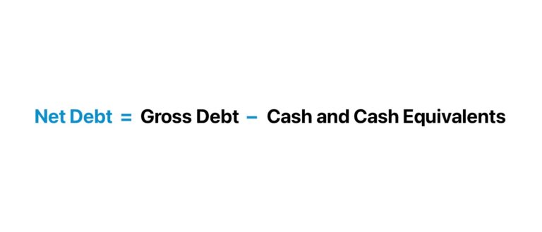Net Debt Formula