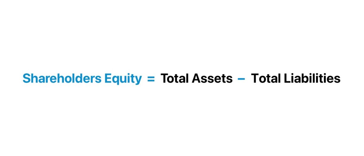 Shareholders Equity Formula