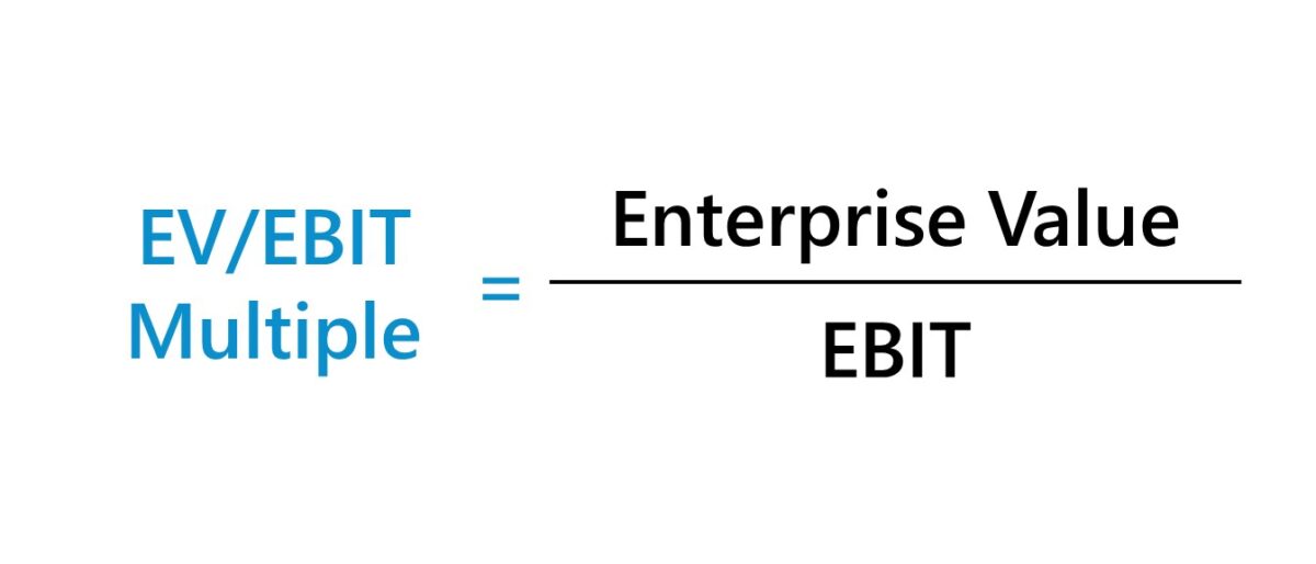 EV to EBIT Multiple Formula