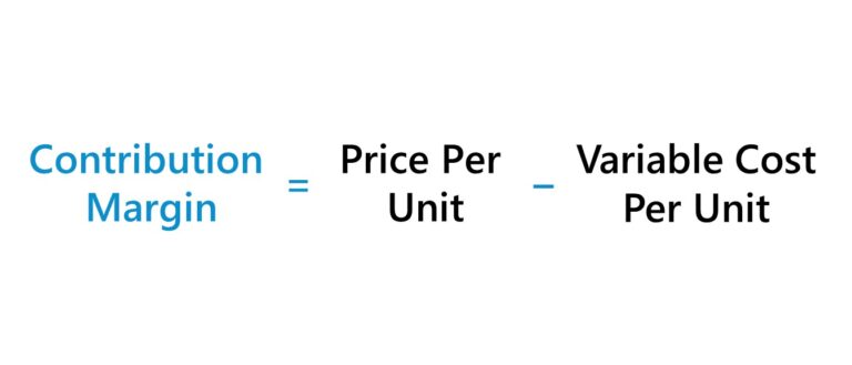 Contribution Margin Formula