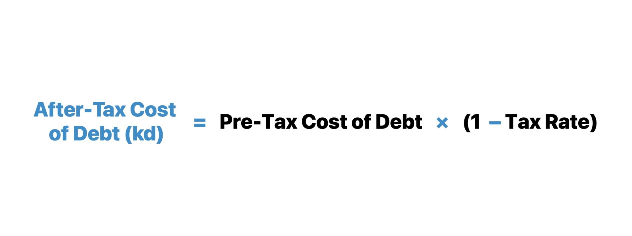 Cost of Debt Formula
