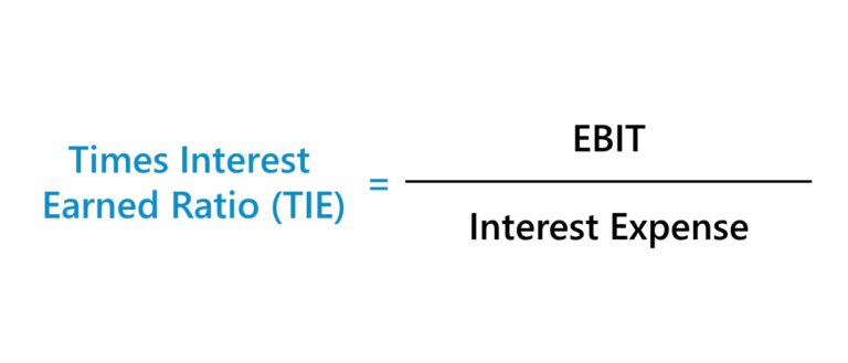 Times Interest Earned Ratio Formula (TIE)