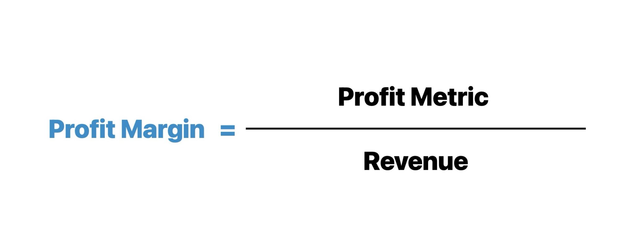 Profit Margin Formula