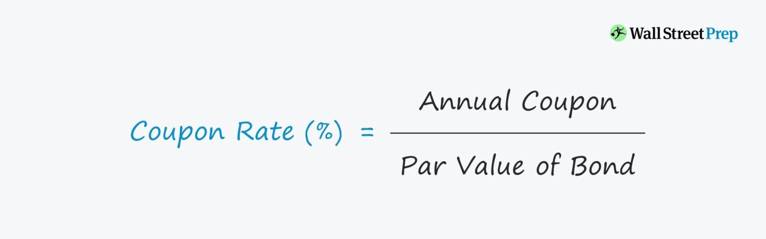 Coupon Rate Formula