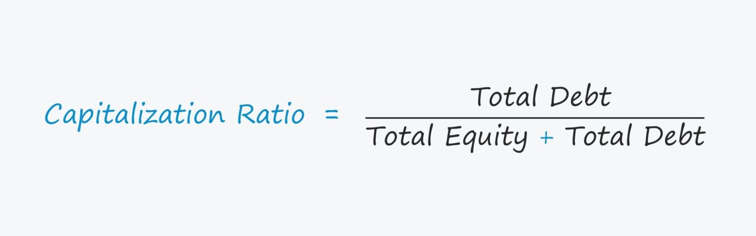 Capitalization Ratio Formula