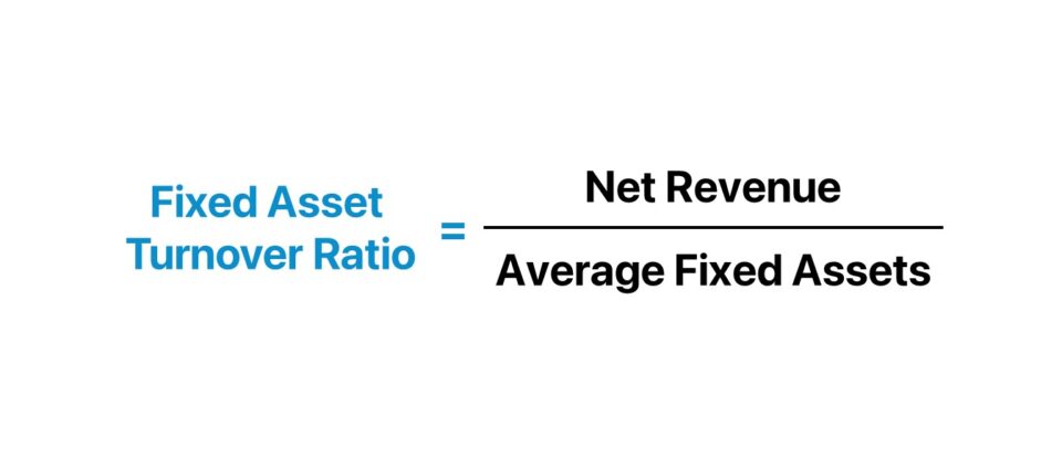 Fixed Asset Turnover Ratio