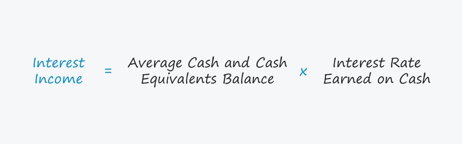 Interest Income Formula