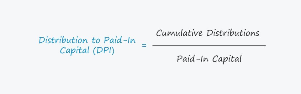 Distribution to Paid-In Capital (DPI)