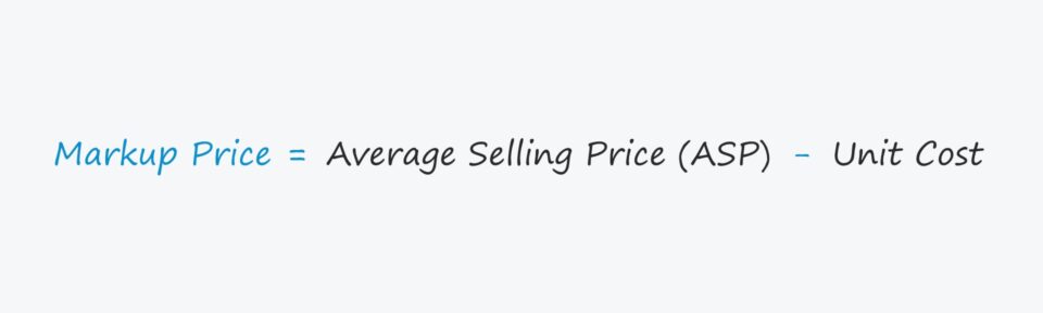 Markup Price