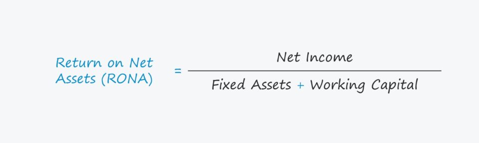 Return on Net Assets (RONA)