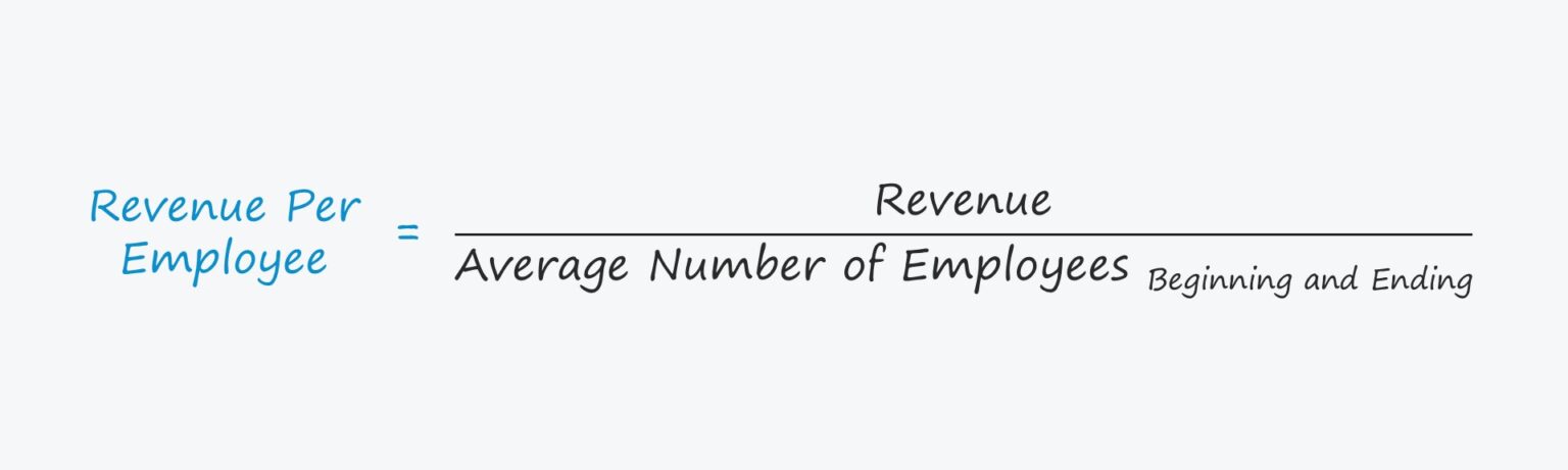 Revenue Per Employee Formula