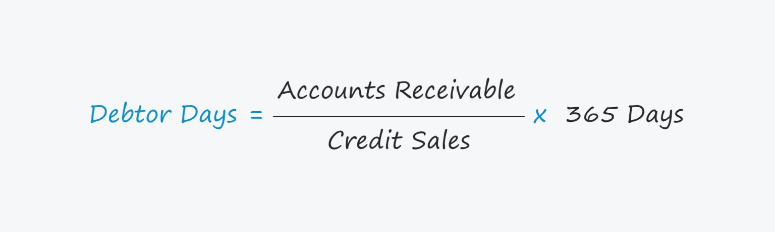 Debtor Days Formula