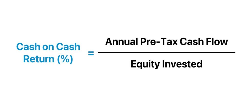 Cash on Cash Return