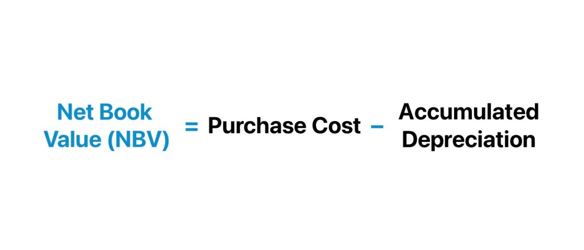 Net Book Value Formula (NBV)