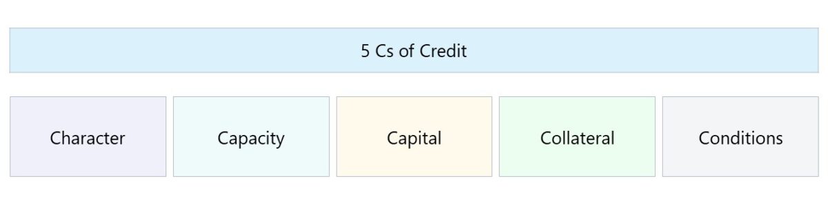 5 Cs of Credit
