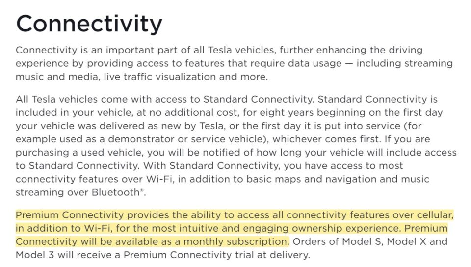Tesla Upsell Example