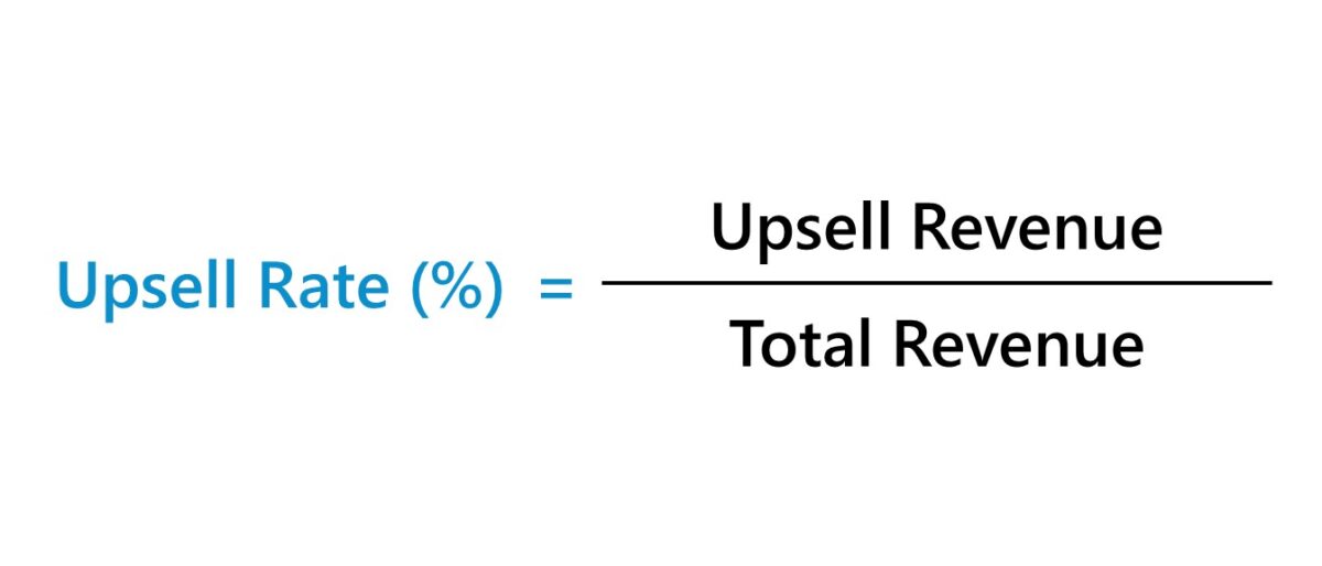 Upsell Rate Formula