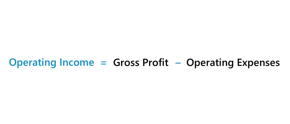 Operating Income Formula