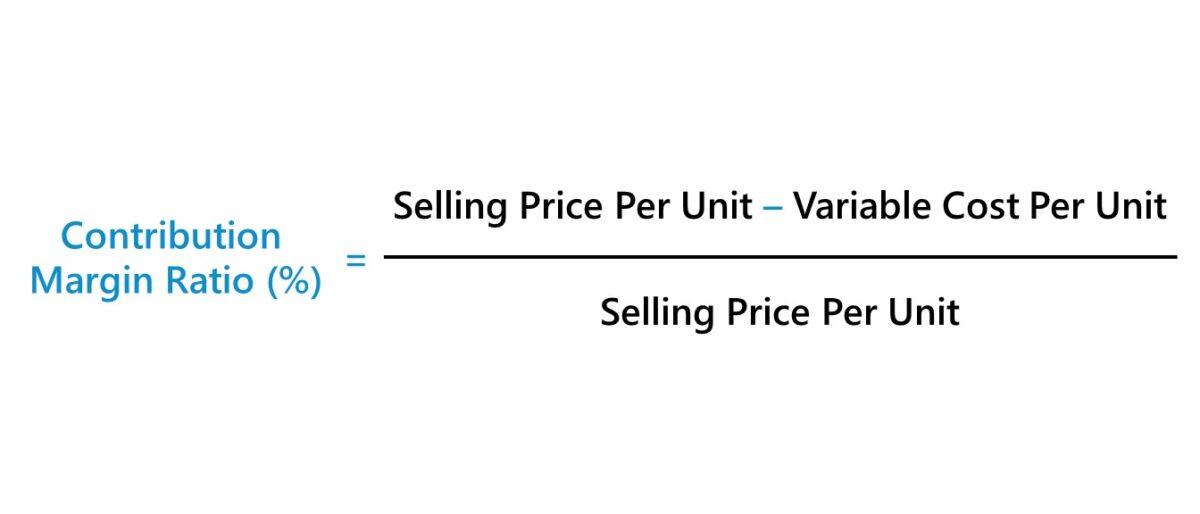 Contribution Margin Ratio Formula