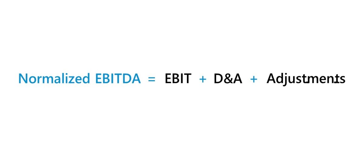 Normalized EBITDA Formula