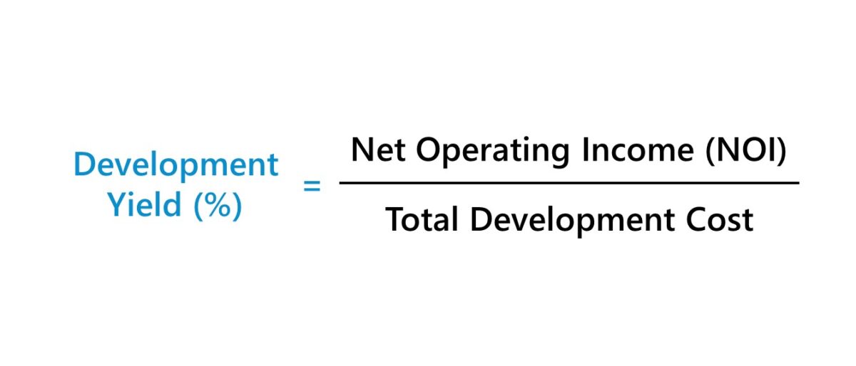 Development Yield Formula