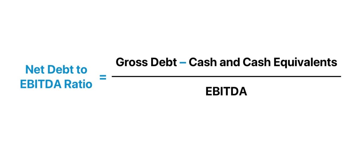 Net Debt to EBITDA Formula