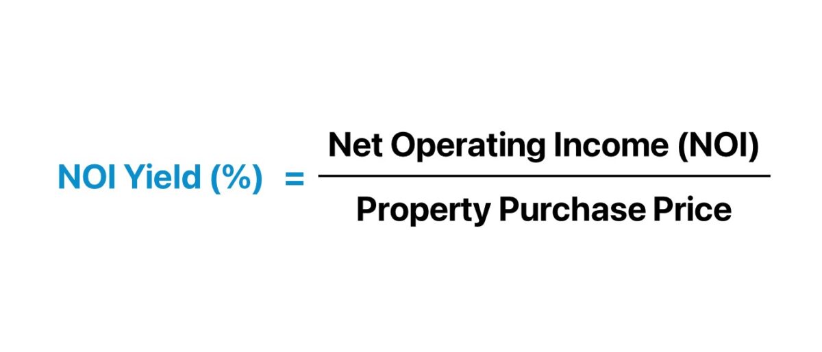 NOI Yield Formula