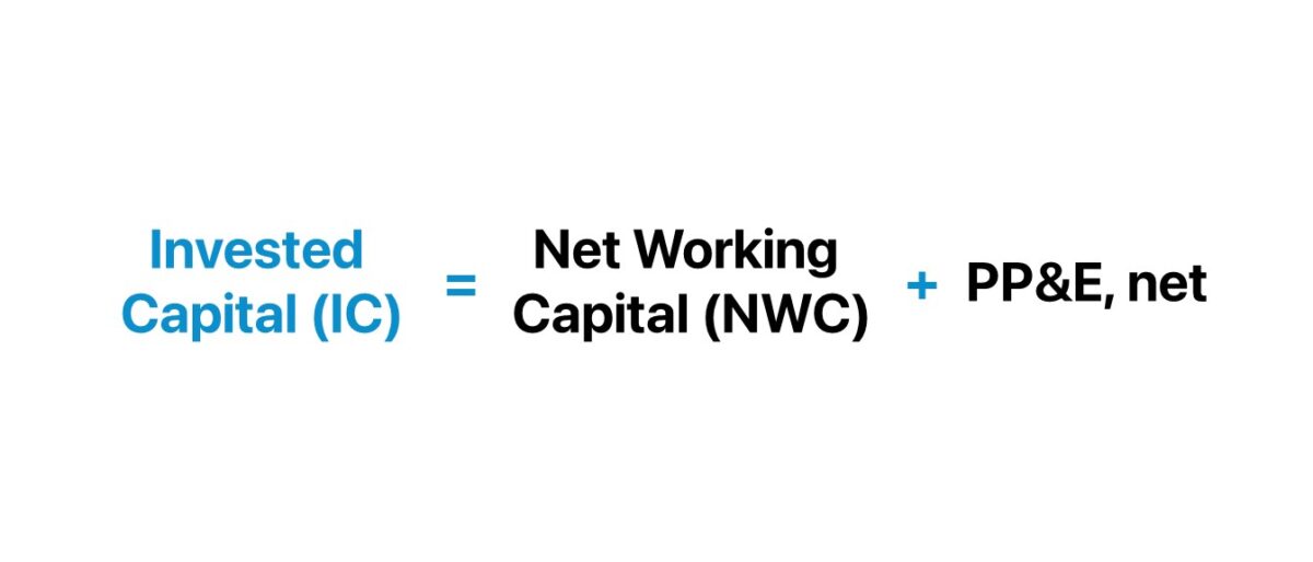 Invested Capital Formula (IC)