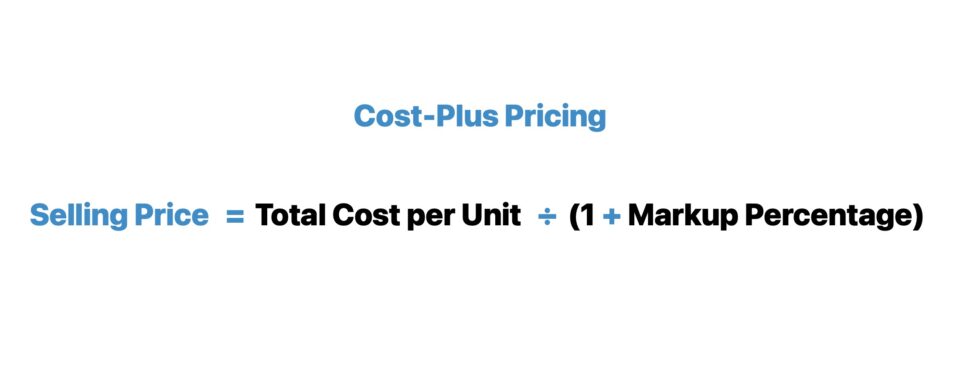 Cost-Plus Pricing
