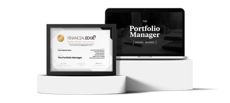 The Portfolio Manager certification